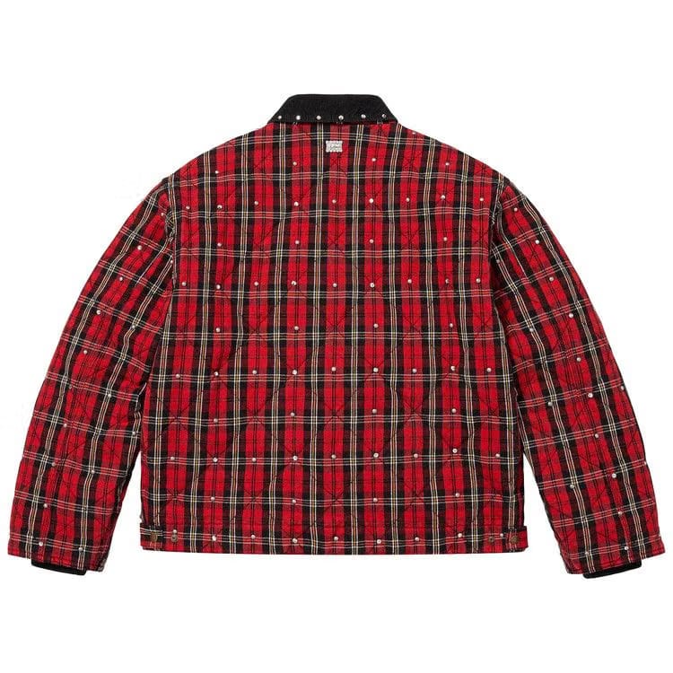 Supreme x B.B. Simon Quilted Work Jacket Plaid