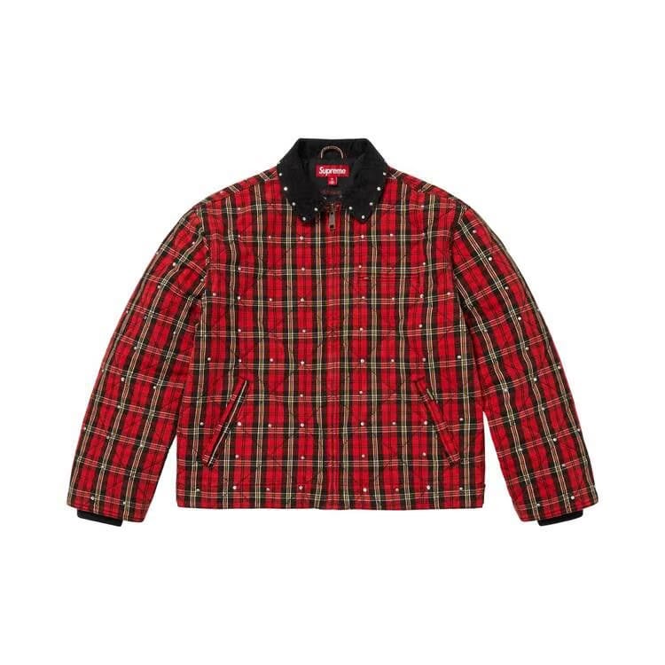 Supreme x B.B. Simon Quilted Work Jacket Plaid