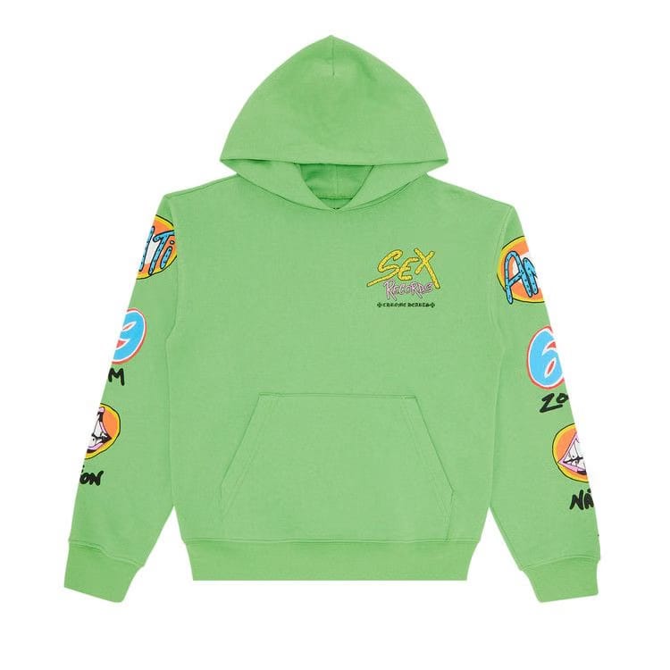 Chrome Hearts x Matty Boy Sex Records Hoodie Green