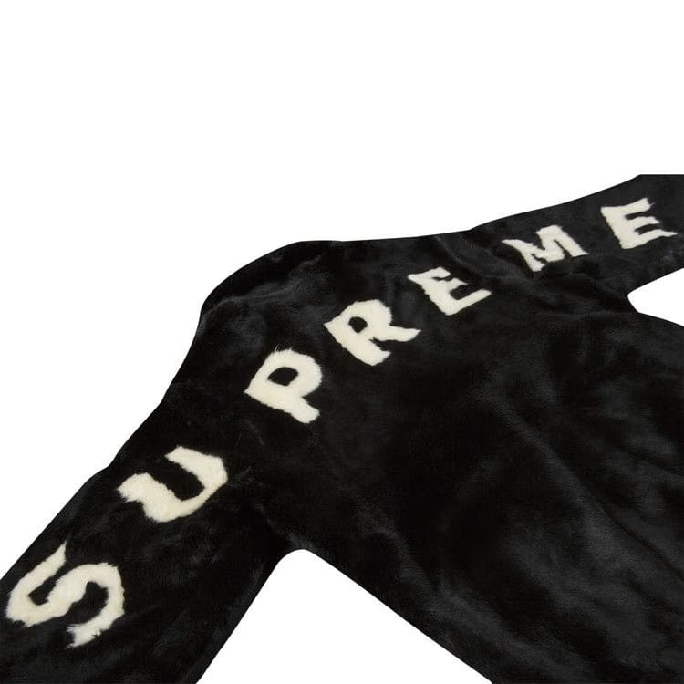 Supreme Faux Fur Bomber Jacket Black