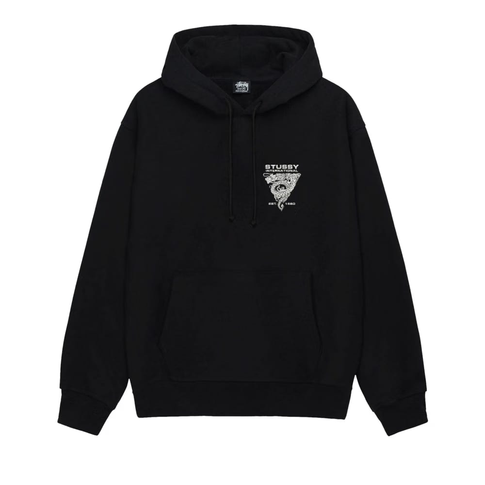 Stussy Dragon Hoodie Black