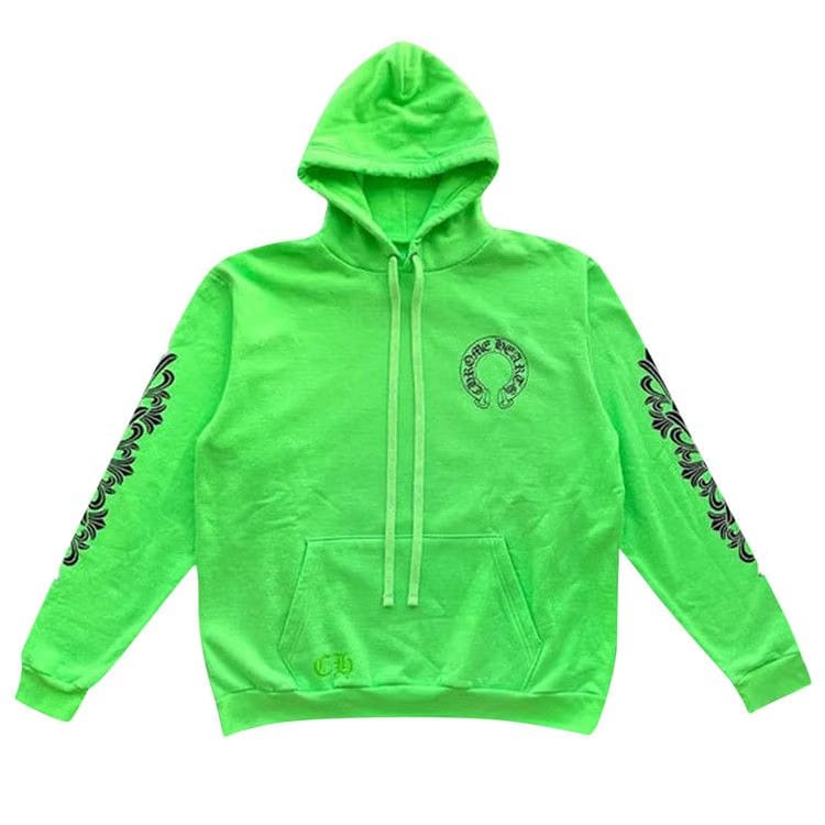 Chrome Hearts Ultra Festival Hoodie Neon Green