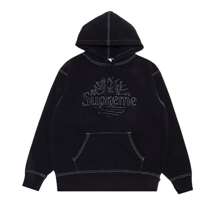 Supreme x Timberland Hoodie Black