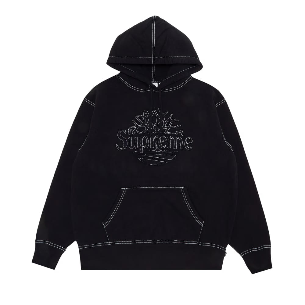 Supreme x Timberland Hoodie Black