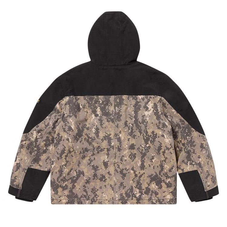 Supreme x Dickies Cordura Hooded Work Jacket Digi Camo