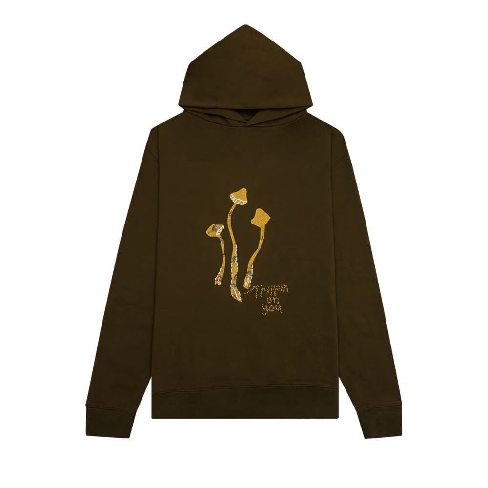 Maison Margiela Mushroom Long-Sleeve Hoodie Military Olive