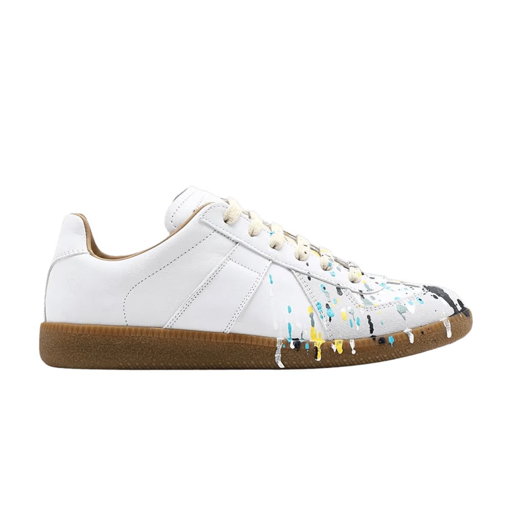 Maison Margiela Wmns Replica Low 'Paint Splatter - Light Grey'