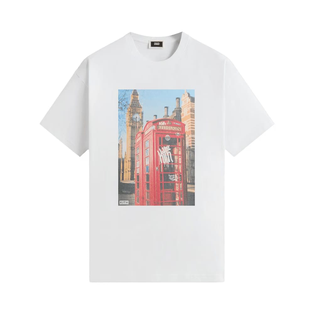 Kith London Graffiti Booth T-Shirt White