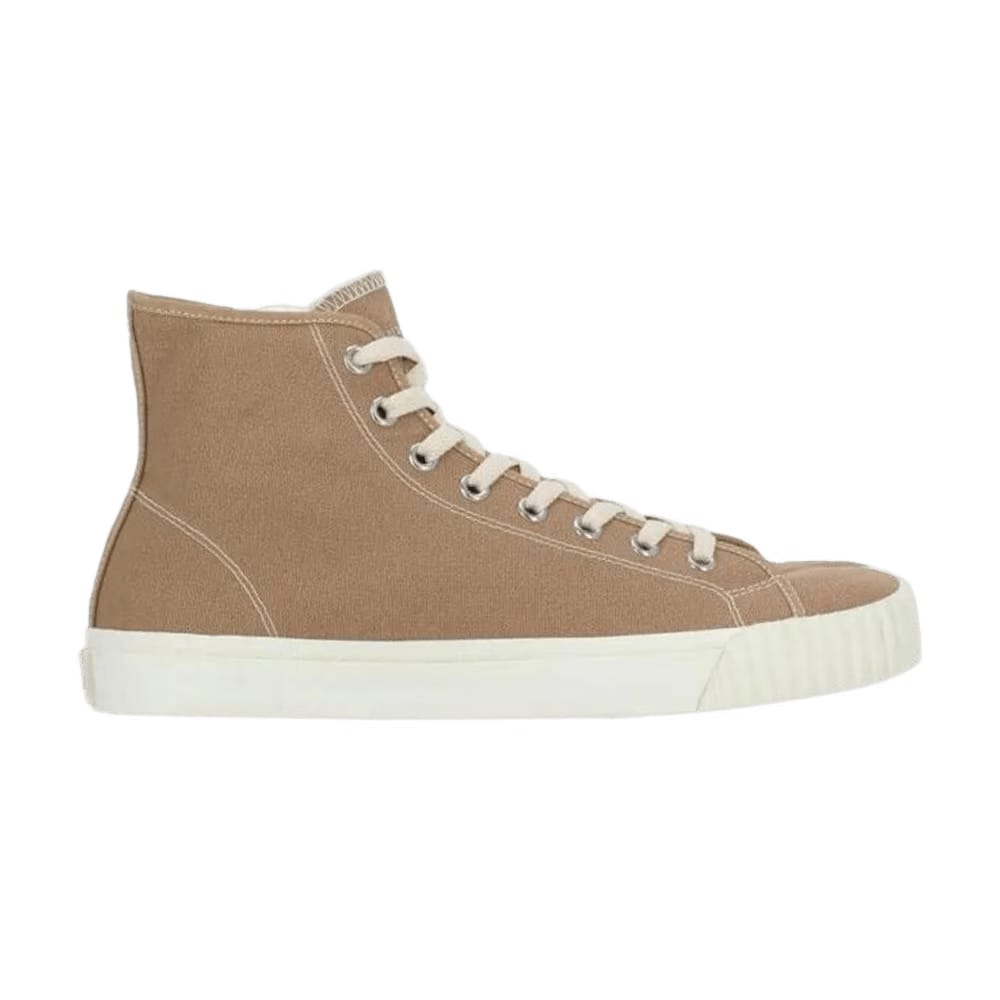 Maison Margiela Wmns Tabi Canvas High 'Coffee'