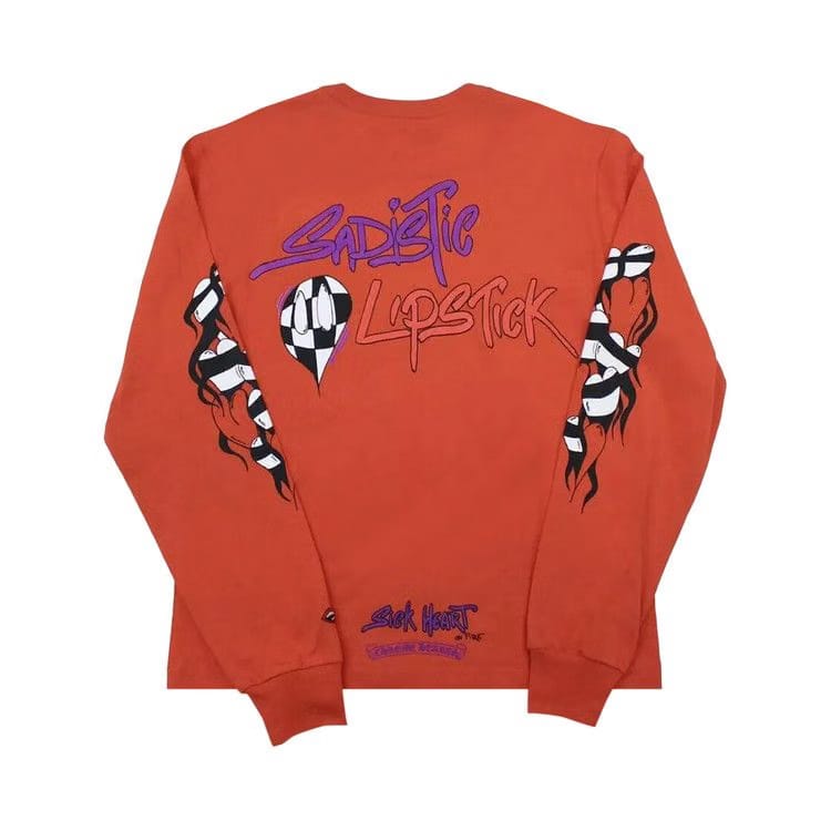 Chrome Hearts Matty Boy Sadistic Lipstick Long-Sleeve Red