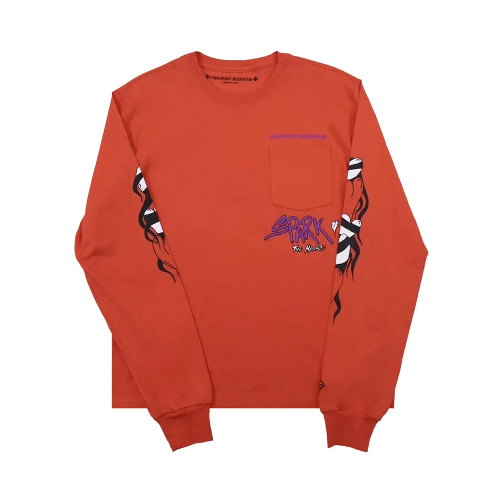 Chrome Hearts Matty Boy Sadistic Lipstick Long-Sleeve Red