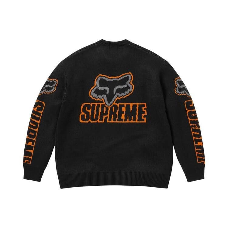 Supreme x Fox Racing Sweater Black