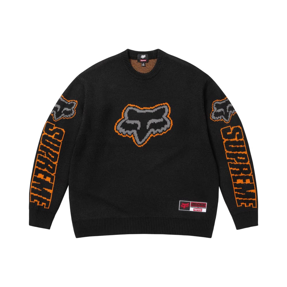 Supreme x Fox Racing Sweater Black