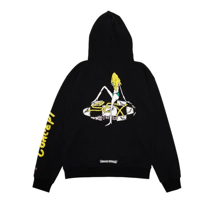 Chrome Hearts x Matty Boy Sex Records Hoodie Black