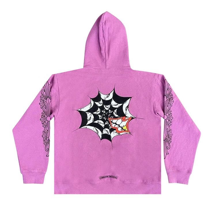 Chrome Hearts x Matty Boy Web Hoodie Purple