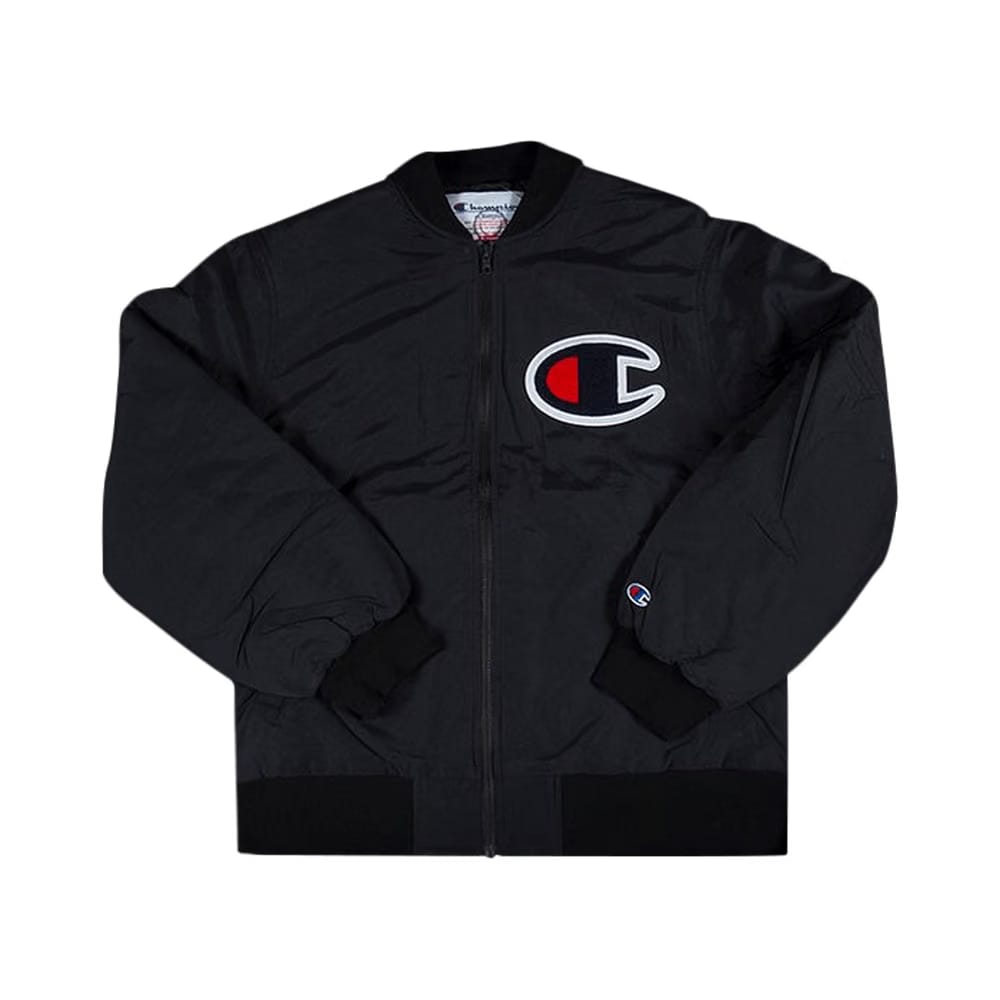 Supreme x Champion Color Blocked Jacket Black