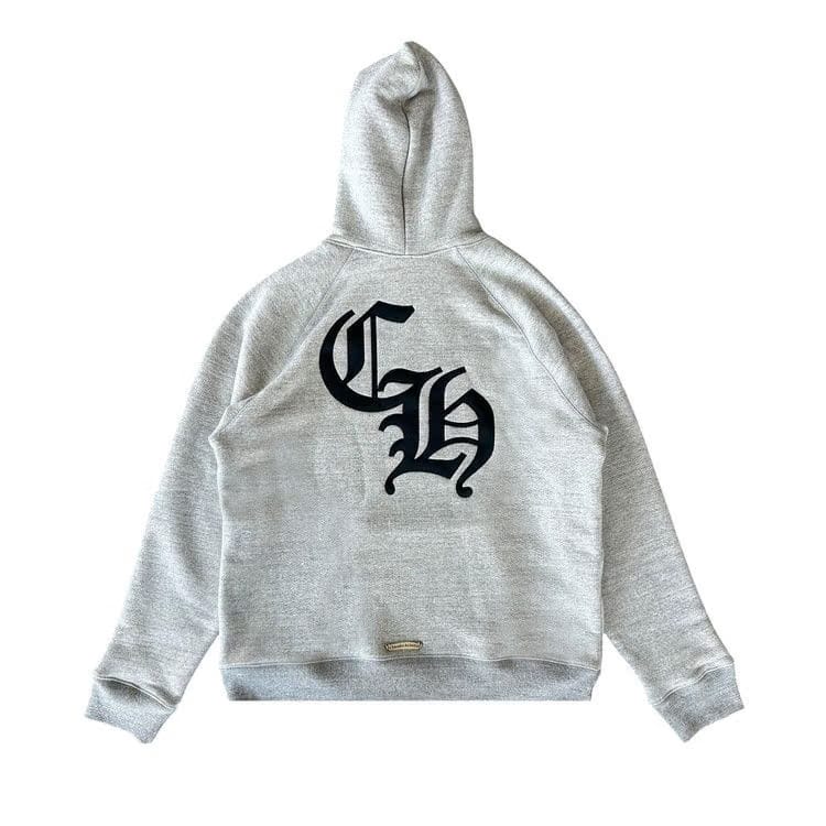 Chrome Hearts Triple Cross Hoodie Grey