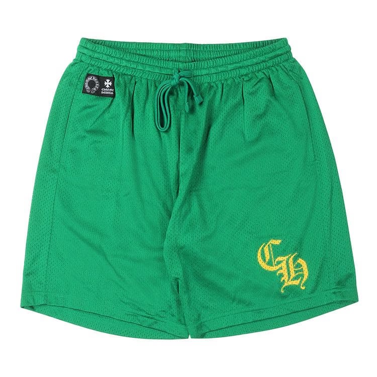 Chrome Hearts Mesh Shorts Green