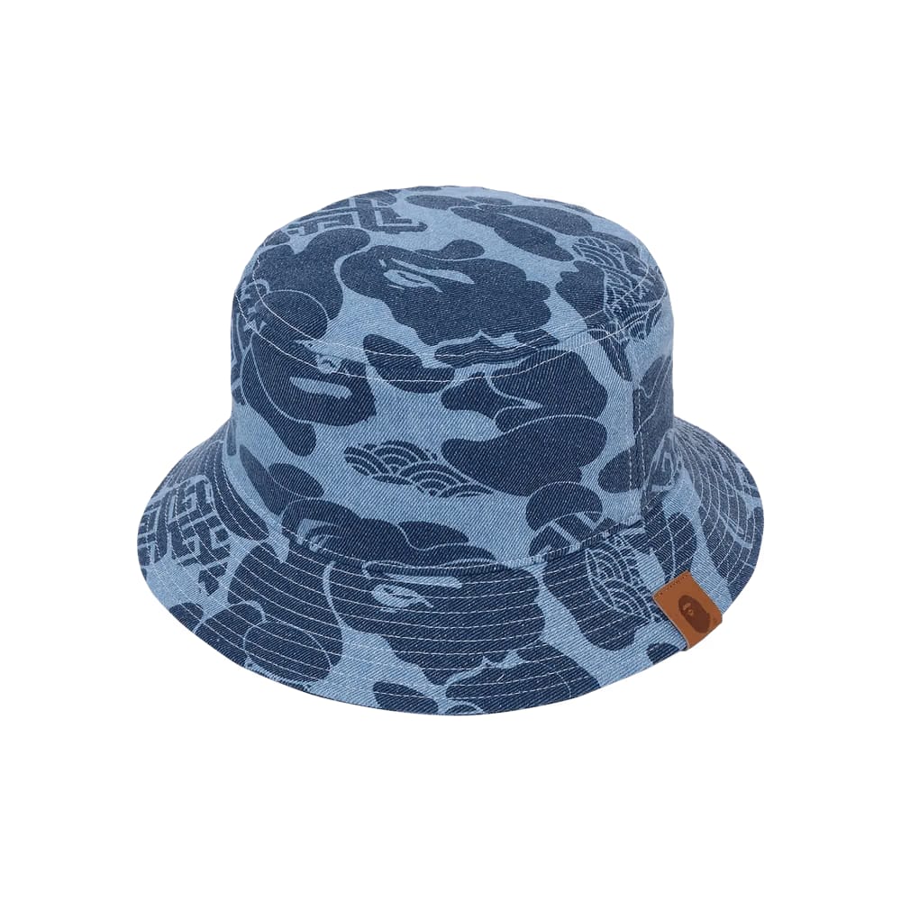 BAPE Asia Camo Denim Hat Indigo