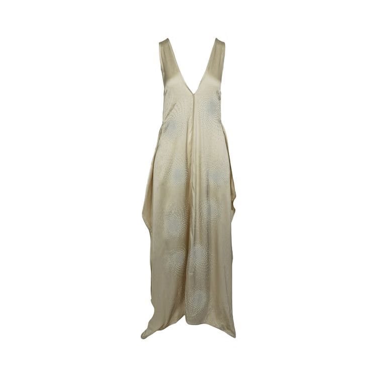 Stella McCartney Annabelle Embellished Gown Pearl