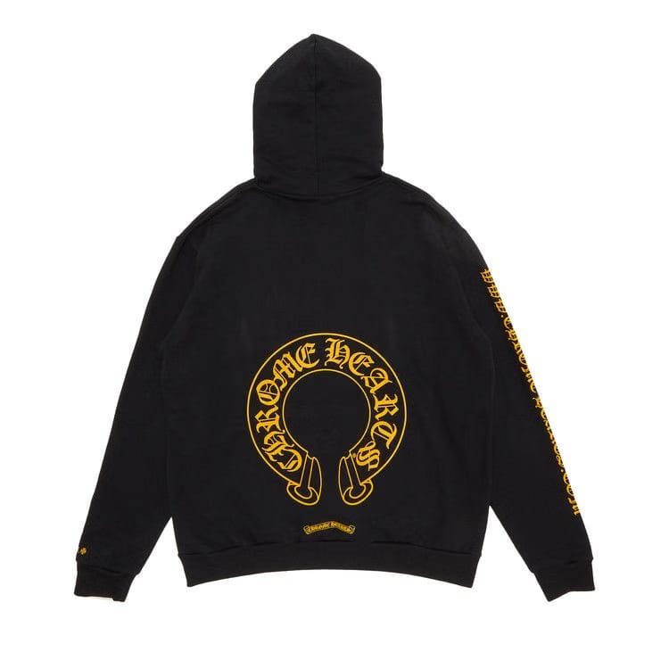 Chrome Hearts Online Exclusive Hoodie Black/Yellow