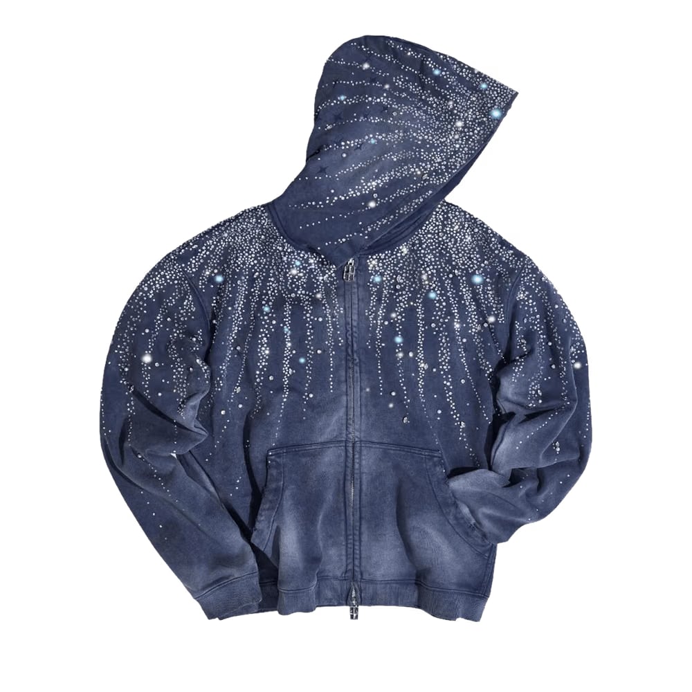 Birth Of Royal Child Steller Hoodie Blue