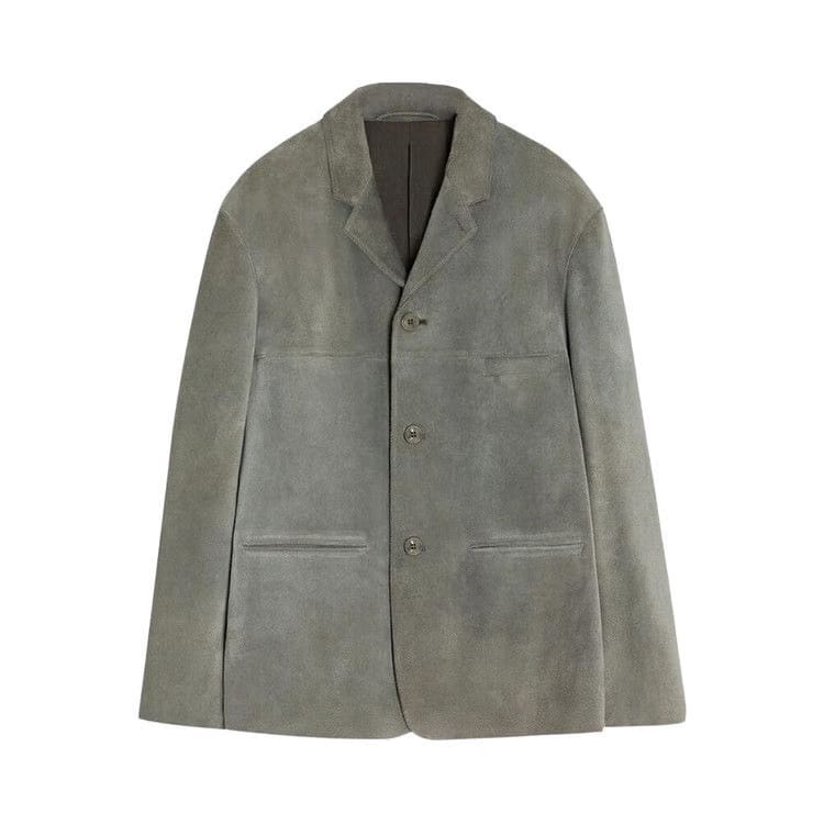Lemaire Suede SB Jacket Pebble Gray