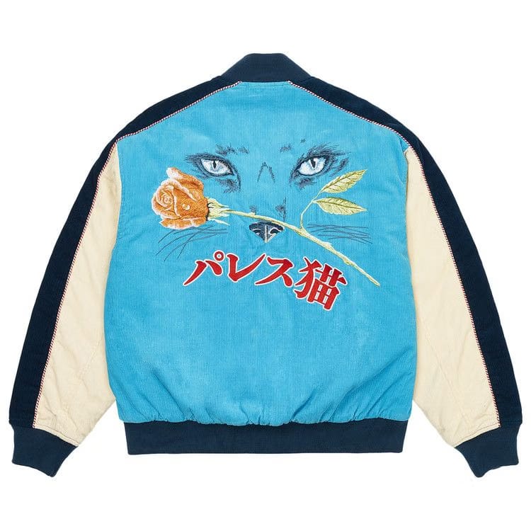 Palace Cat Eye Bomber Jacket Real Teal