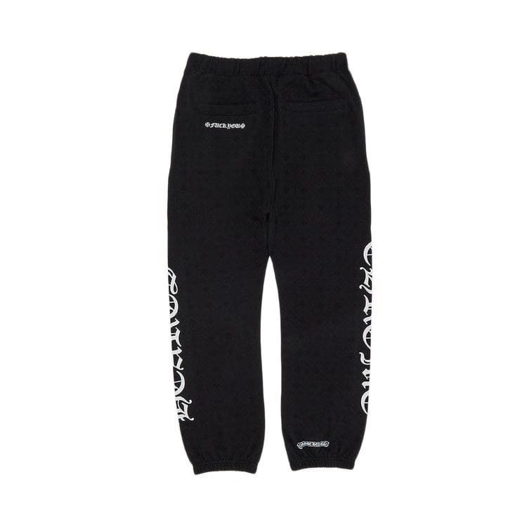 Chrome Hearts All Over Monogram Horseshoe Logo Sweatpants Black