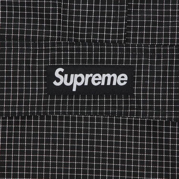 Supreme Reflective Ripstop Anorak Black