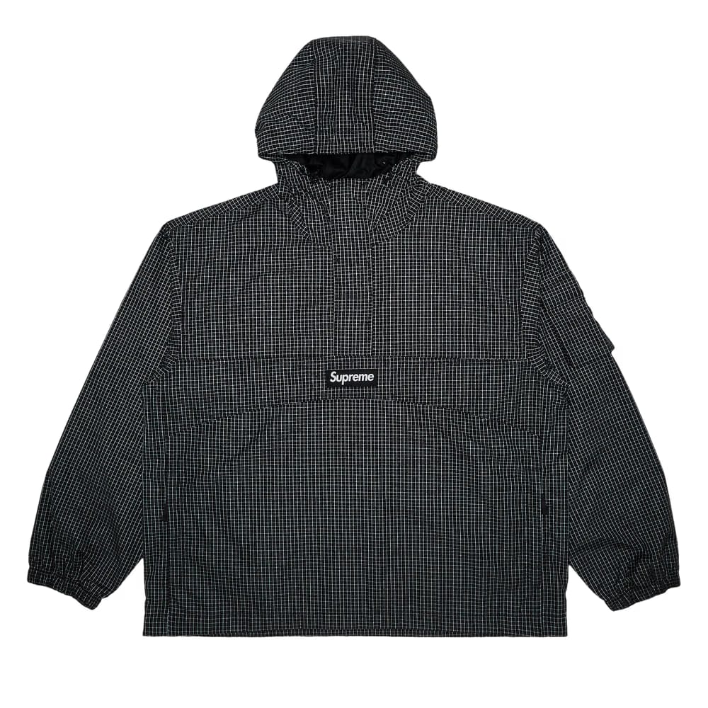 Supreme Reflective Ripstop Anorak Black