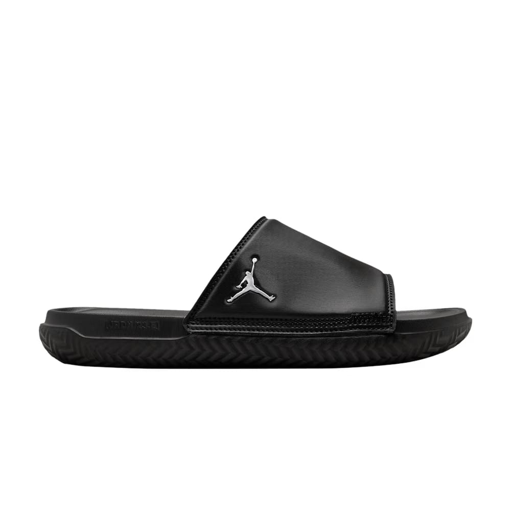 Air Jordan Play Slide Black Metallic Silver