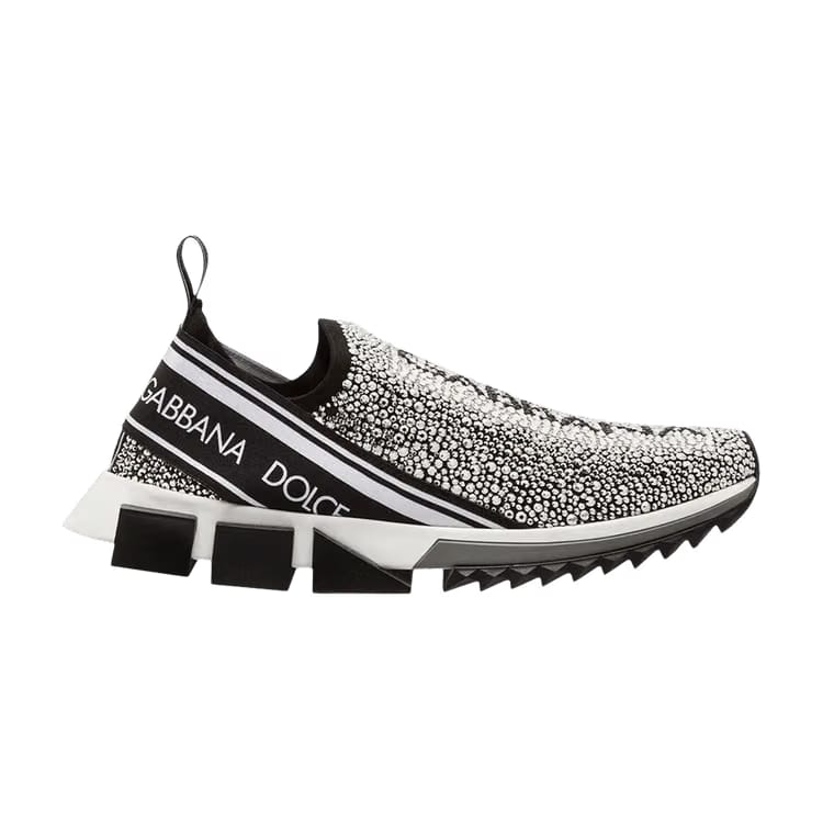 Dolce & Gabbana Sorrento Melt Black White Crystals