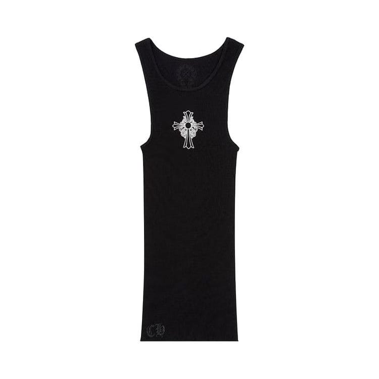 Chrome Hearts Hairy Cross Rib Tank Black