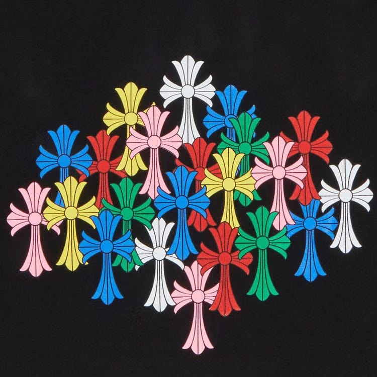 Chrome Hearts Cross T-Shirt Black/Multicolor