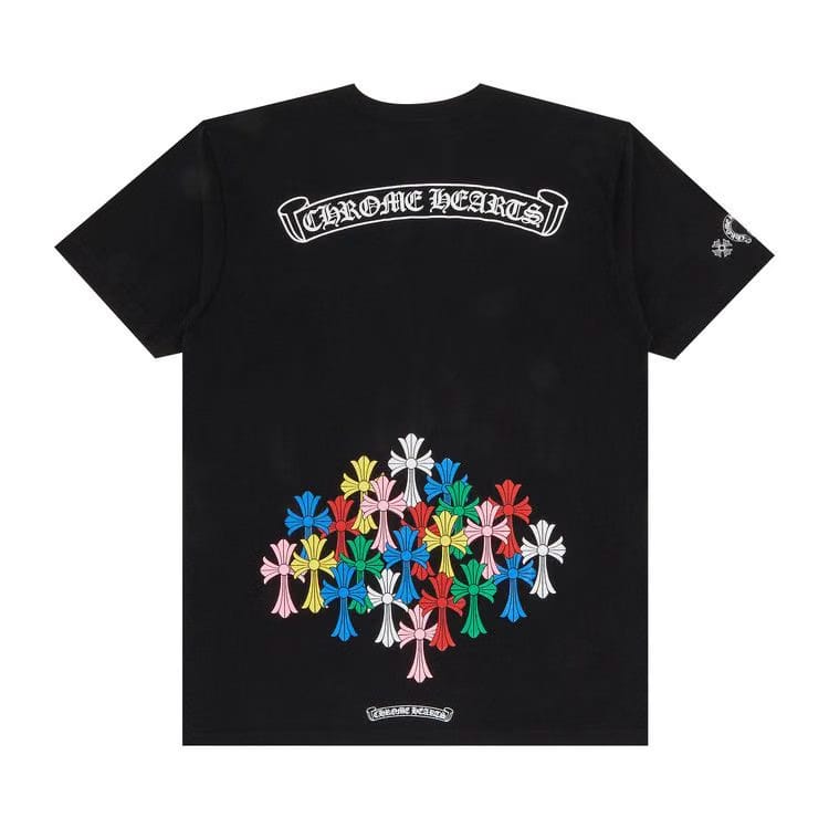 Chrome Hearts Cross T-Shirt Black/Multicolor