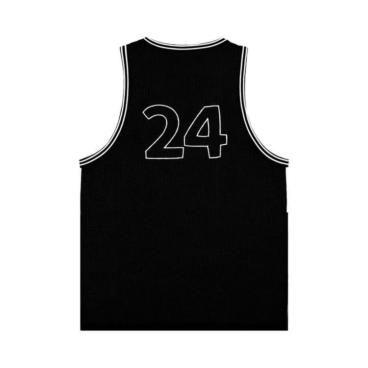 Aimé Leon Dore Knit Basketball Jersey Black