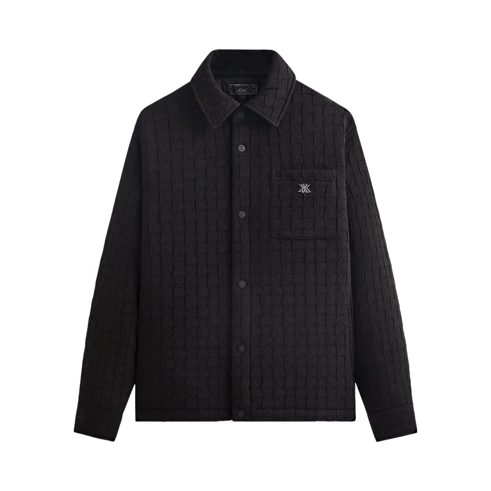 Kith Check Quilt Brixton Shirt Jacket Black