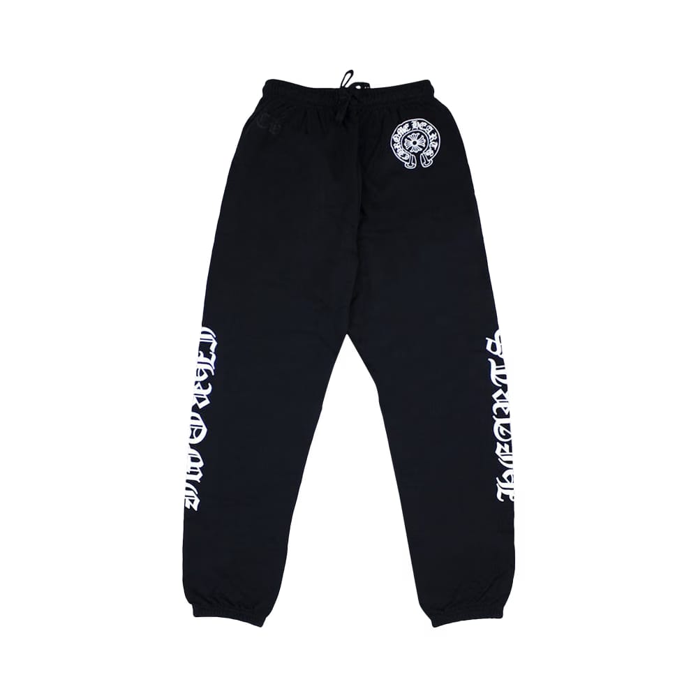 Chrome Hearts Horseshoe Logo Sweatpants Black
