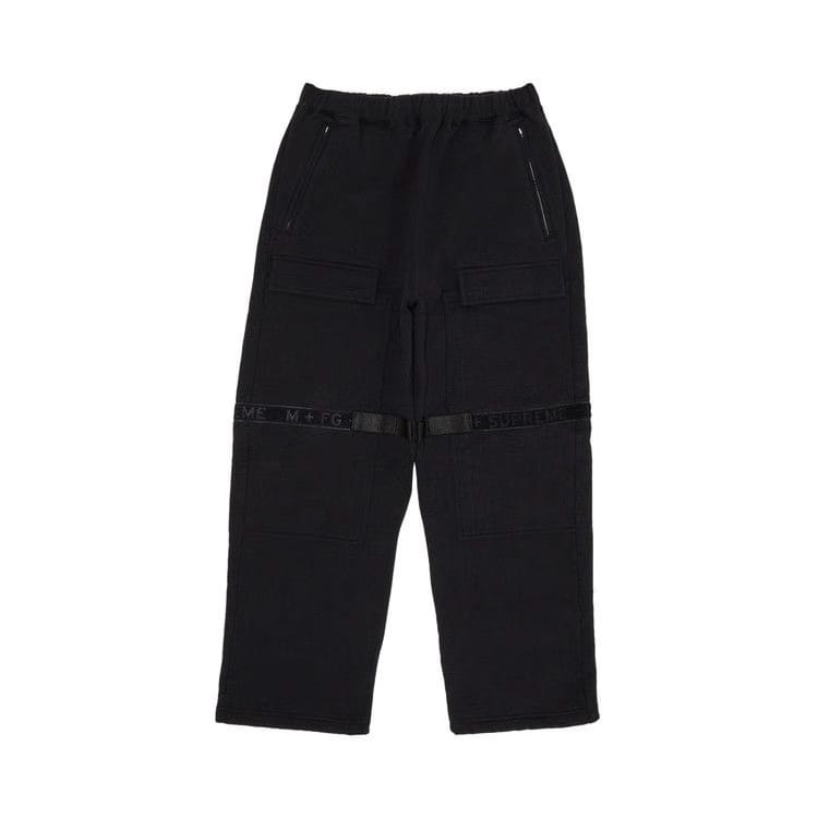 Supreme x Martithé + François Girbaud Shuttle Tape Cargo Sweatpant Black
