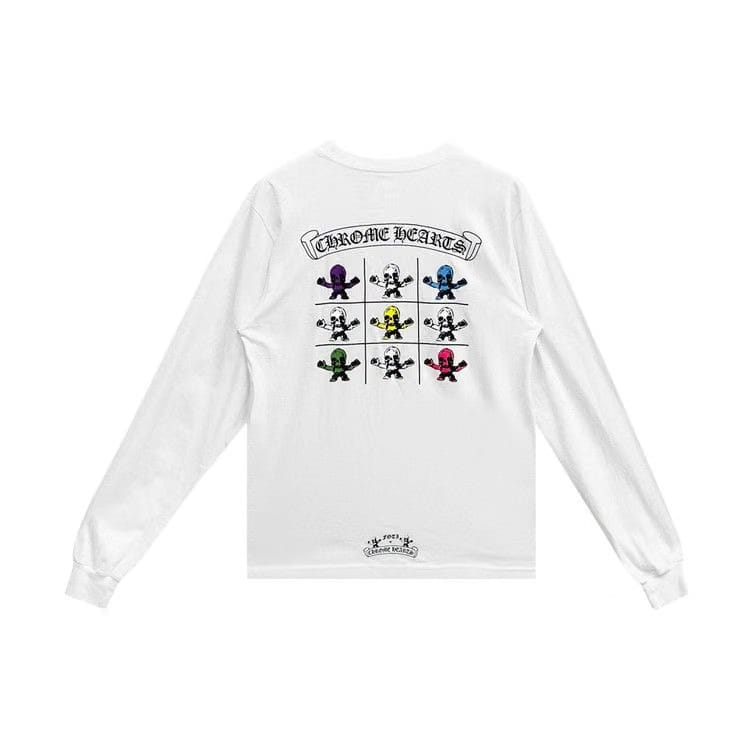 Chrome Hearts Foti Long-Sleeve Shirt White