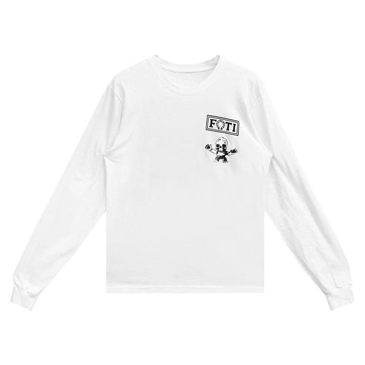 Chrome Hearts Foti Long-Sleeve Shirt White