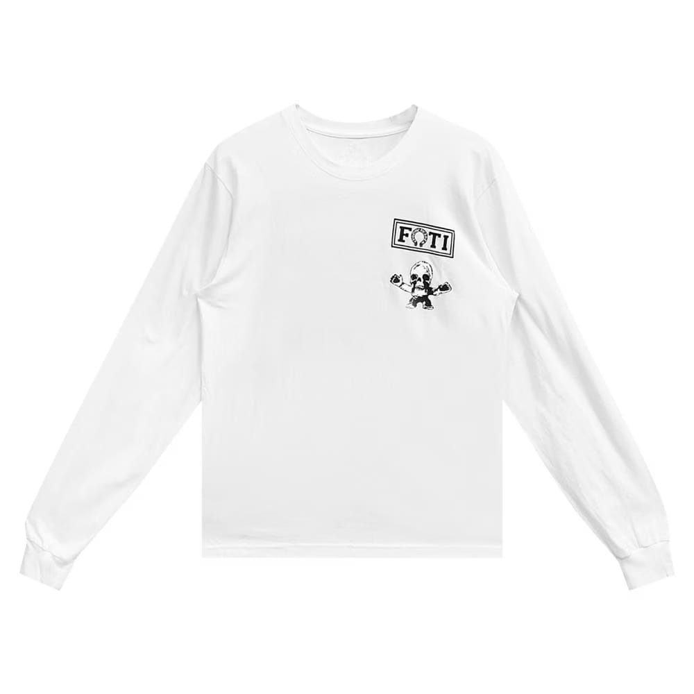 Chrome Hearts Foti Long-Sleeve Shirt White