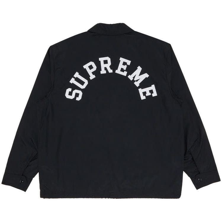 Supreme x Champion Coaches Jacket Black