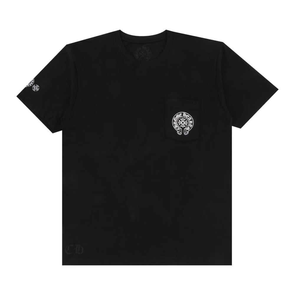 Chrome Hearts Gradient Logo T-Shirt Black/Multicolor