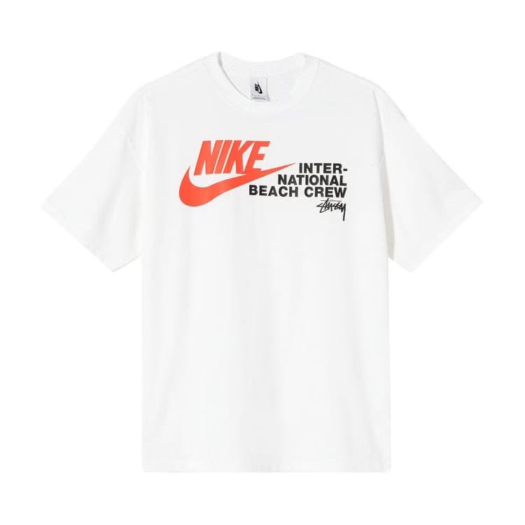 Nike x Stussy International Beach Crew T-Shirt White