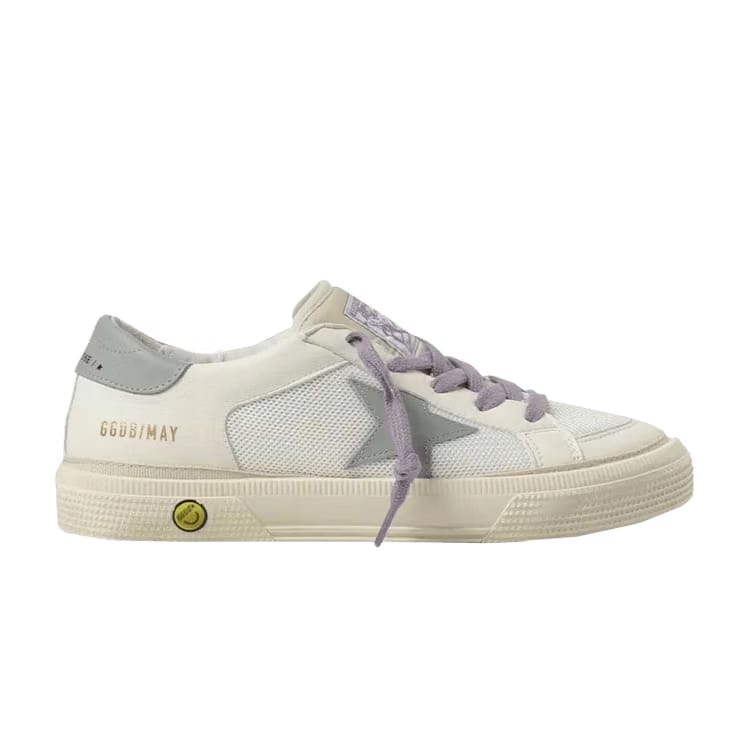 Golden Goose May Kids White Grey