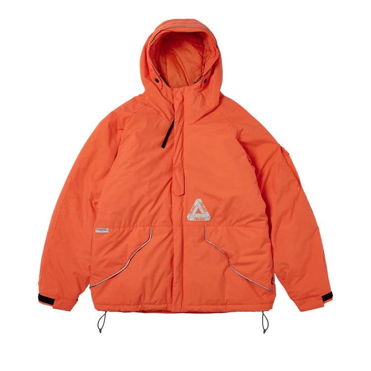 Palace P-Tech Hooded Jacket Orange