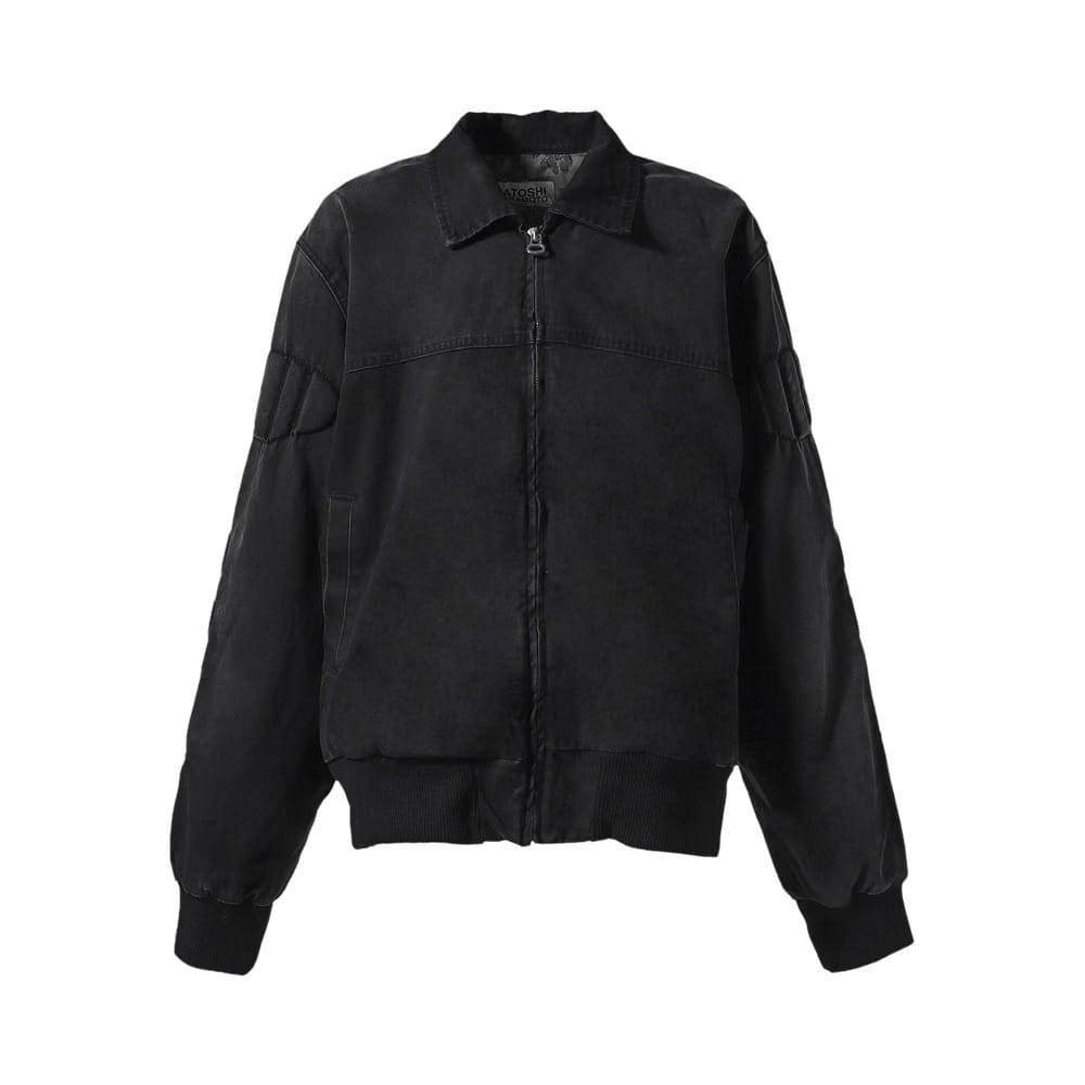Satoshi Nakamoto Freedom Bomber Jacket Black