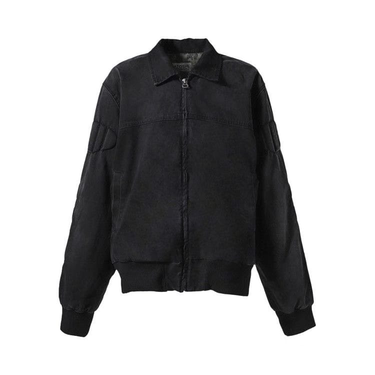 Satoshi Nakamoto Freedom Bomber Jacket Black